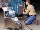 GVC-1502 Goodway Steam Cleaner In Use