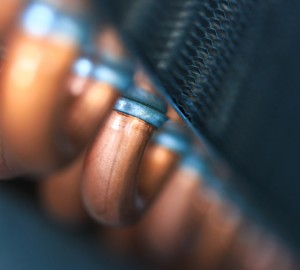 Copper tube for air conditioners