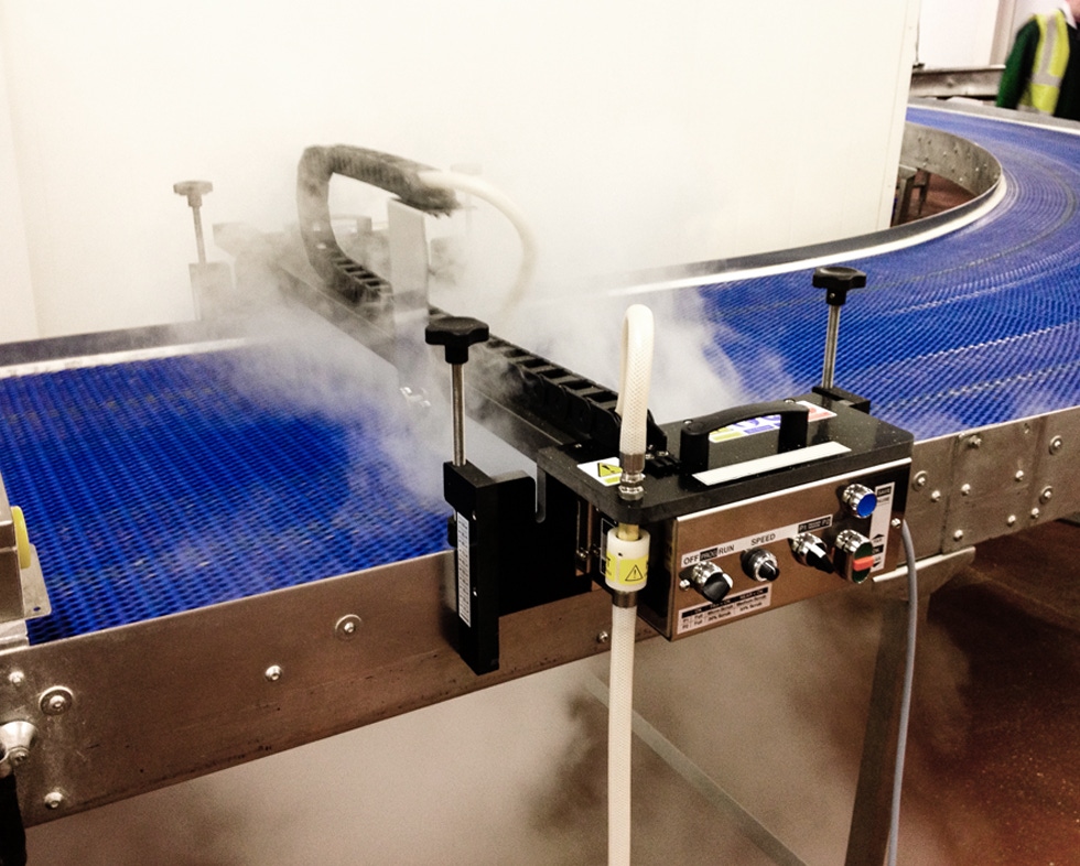 Conveyor belt on sale cleaning