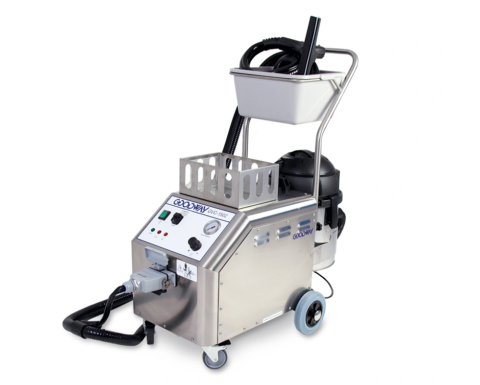 Commercial Vapor-Steam Cleaner With Vacuum | Dry Steam Cleaners | Goodway