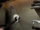 Goodway steam cleaner greasy wall