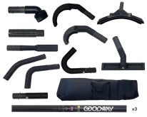 Deluxe, Anti-Static, Conductive, Carbon Fiber Vacuum Accessory Kit
